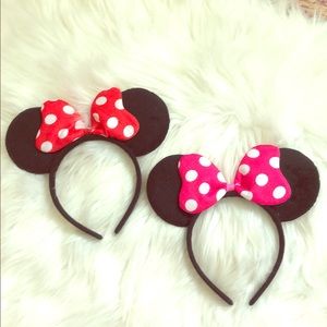 ❤️Disney Minnie Mouse ears headbands halloween